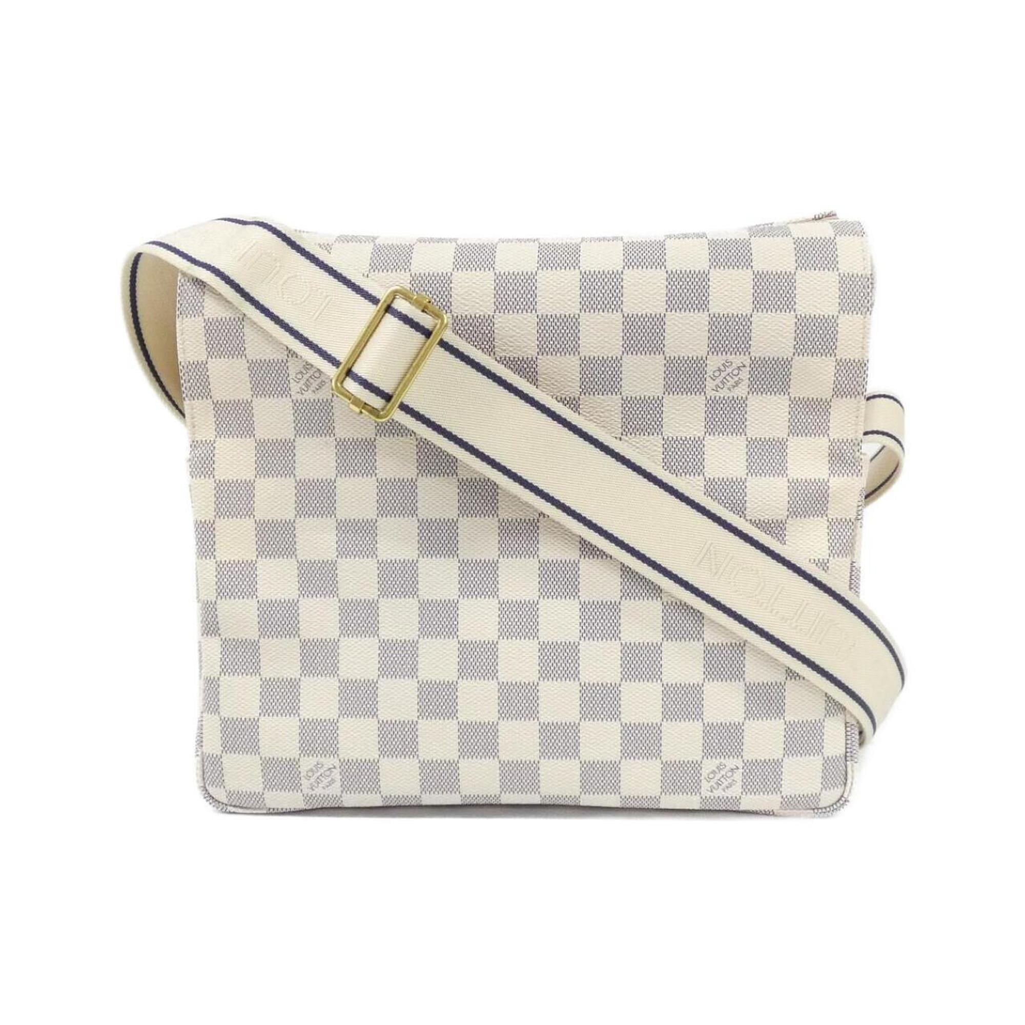 Louis Vuitton Azur Coated Canvas Shoulder Bag (Pre-Owned)
