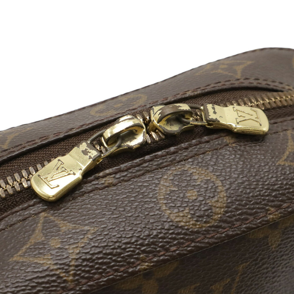 Louis Vuitton Brown Monogram Handbag Shoulder Bag (Pre-Owned)