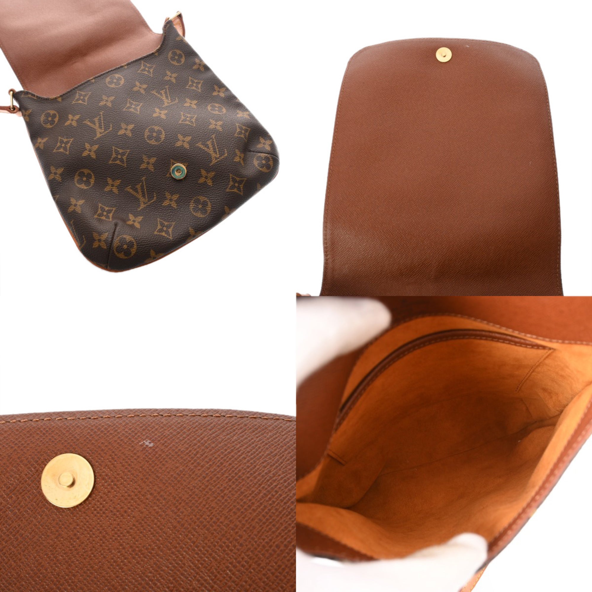 Louis Vuitton Brown Monogram Monogram Shoulder Bag (Pre-Owned)