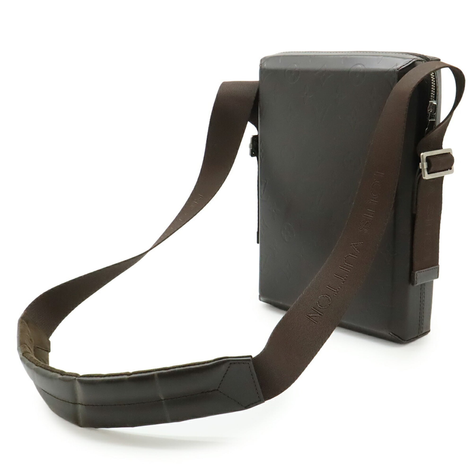 Louis Vuitton Coffee Monogram Leather Shoulder Bag (Pre-Owned)