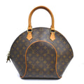 Louis Vuitton Black Monogram Canvas Handbag (Pre-Owned)