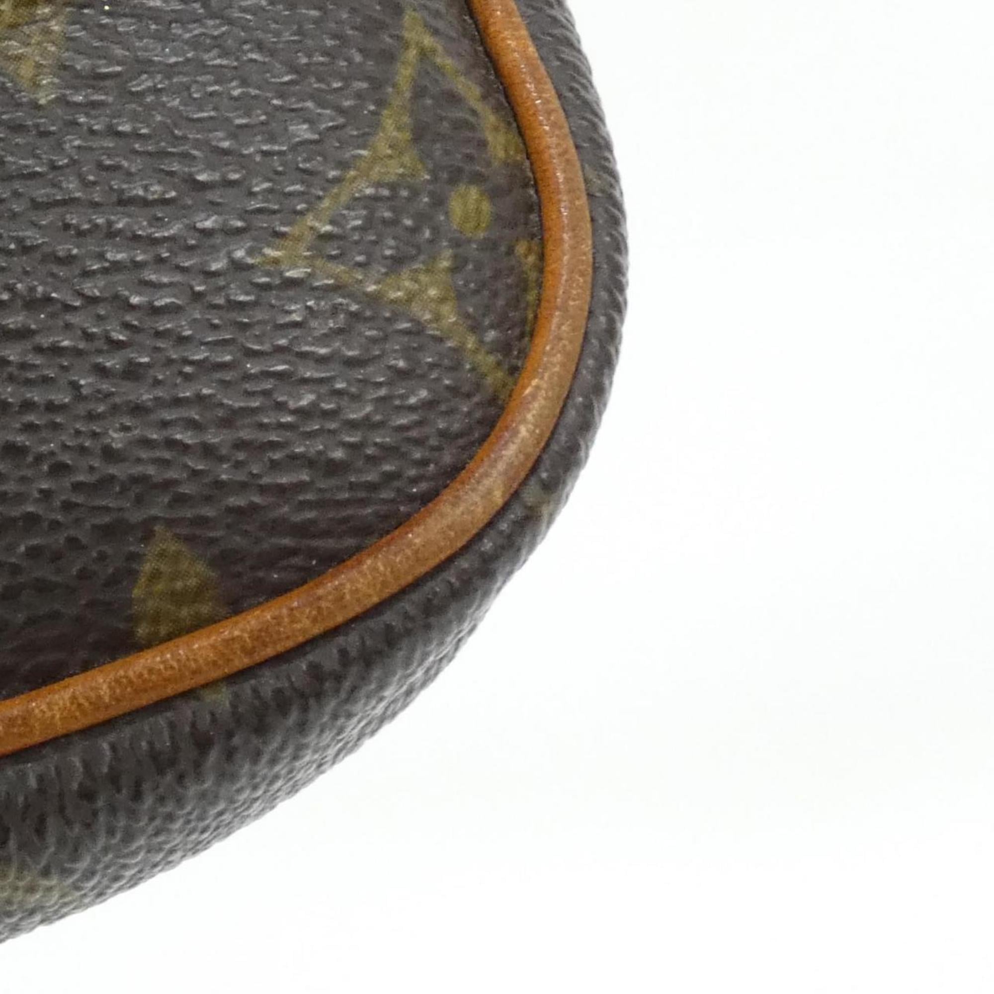 Louis Vuitton Brown Coated Canvas Pochette Shoulder Bag (Pre-Owned)