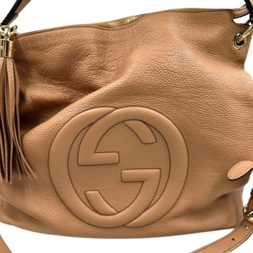 Soho Convertible Hobo Leather Large