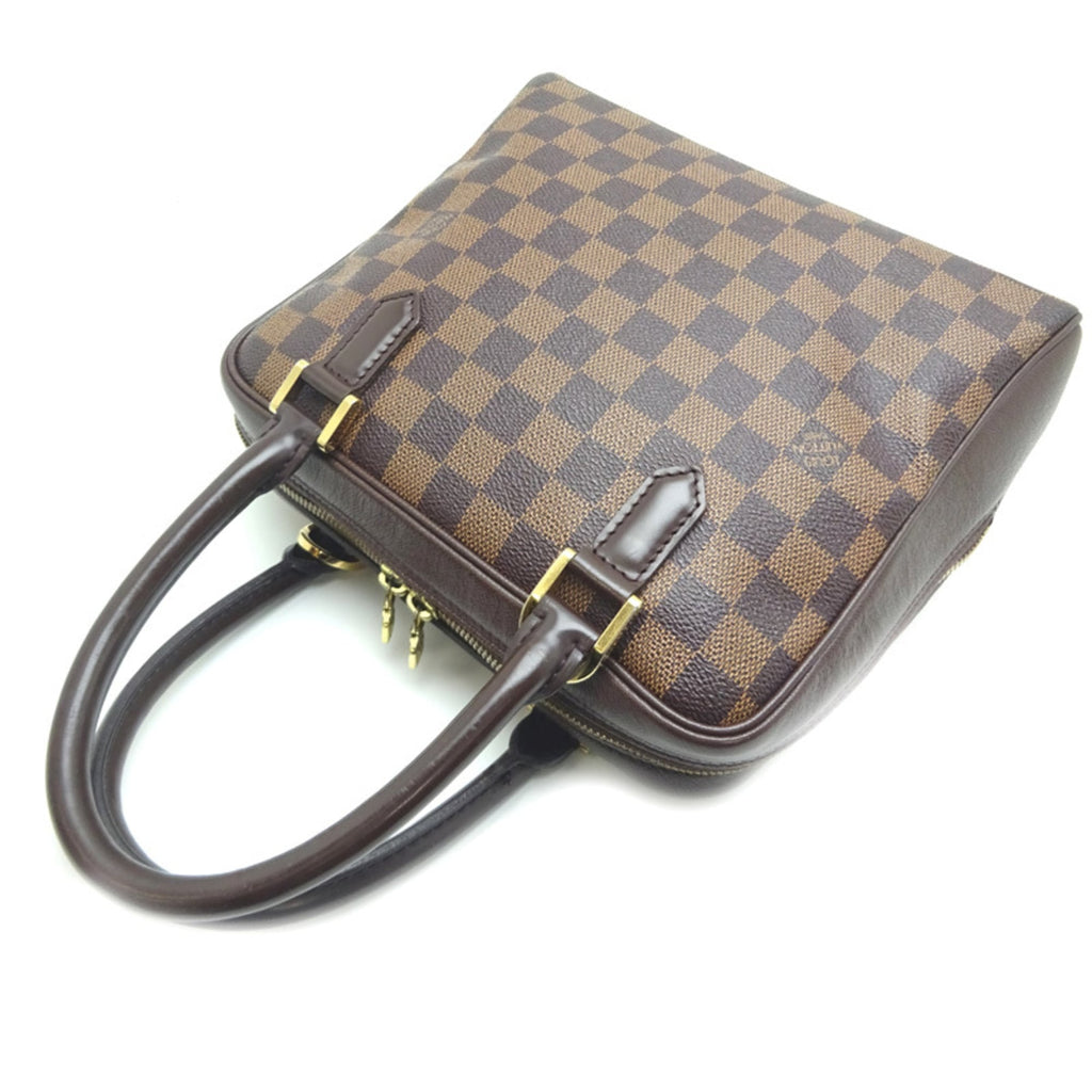 Louis Vuitton Brown Ebene Damier Canvas Handbag (Pre-Owned)