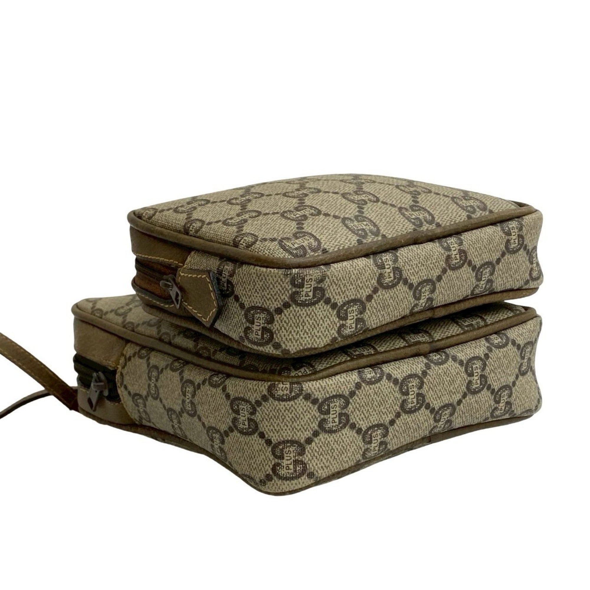 Neo Vintage Top Handle Crossbody Bag GG Coated Canvas Mini