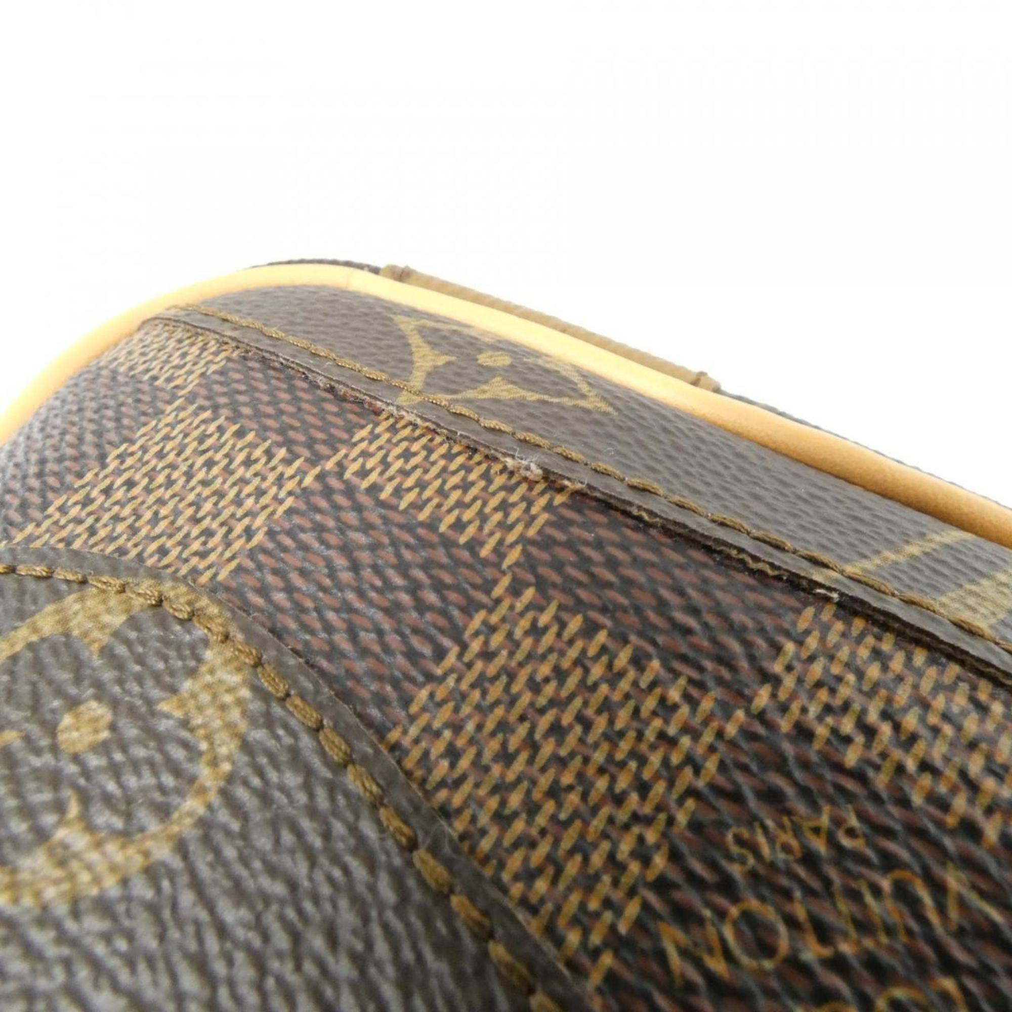 Louis Vuitton Brown Coated Canvas Handbag (Pre-Owned)
