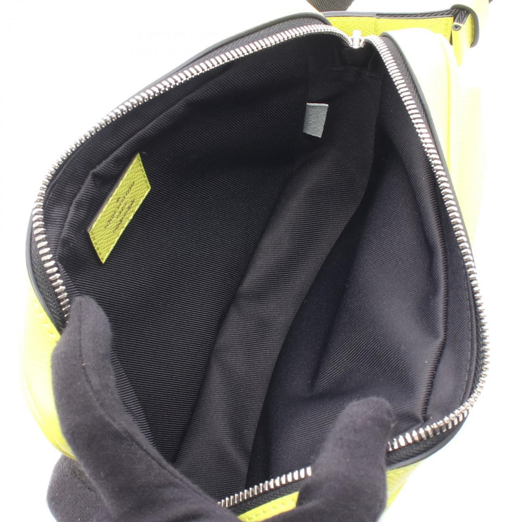 Louis Vuitton Green Coated Canvas Fanny Pack (Pre-Owned)
