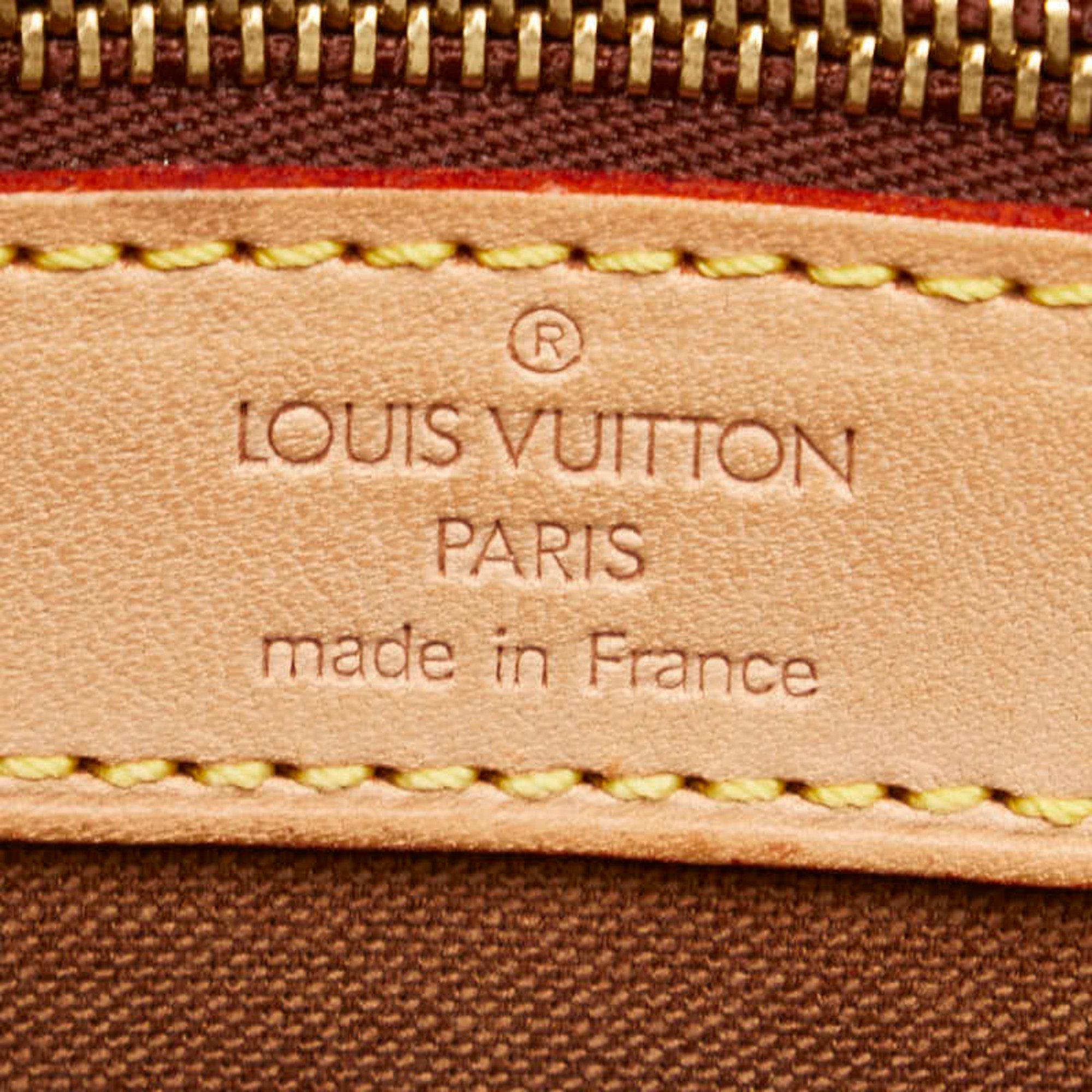 Louis Vuitton Monogram Brown Pvc Leather Shoulder Bag (Pre-Owned)