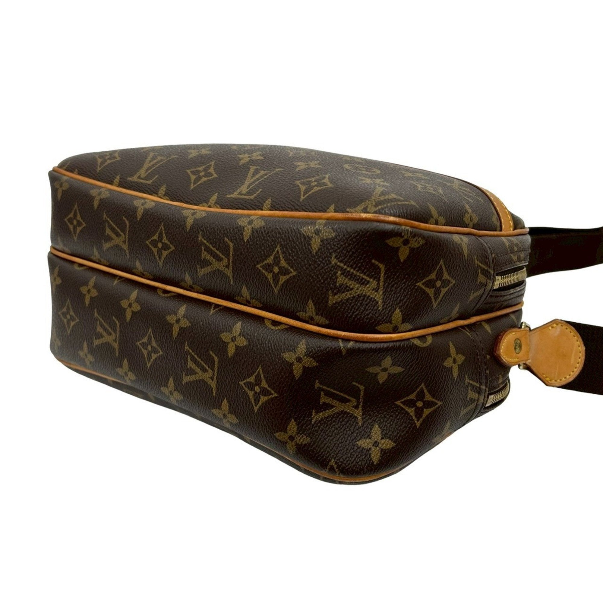 Louis Vuitton Brown Leather Pvc Pochette Shoulder Bag (Pre-Owned)