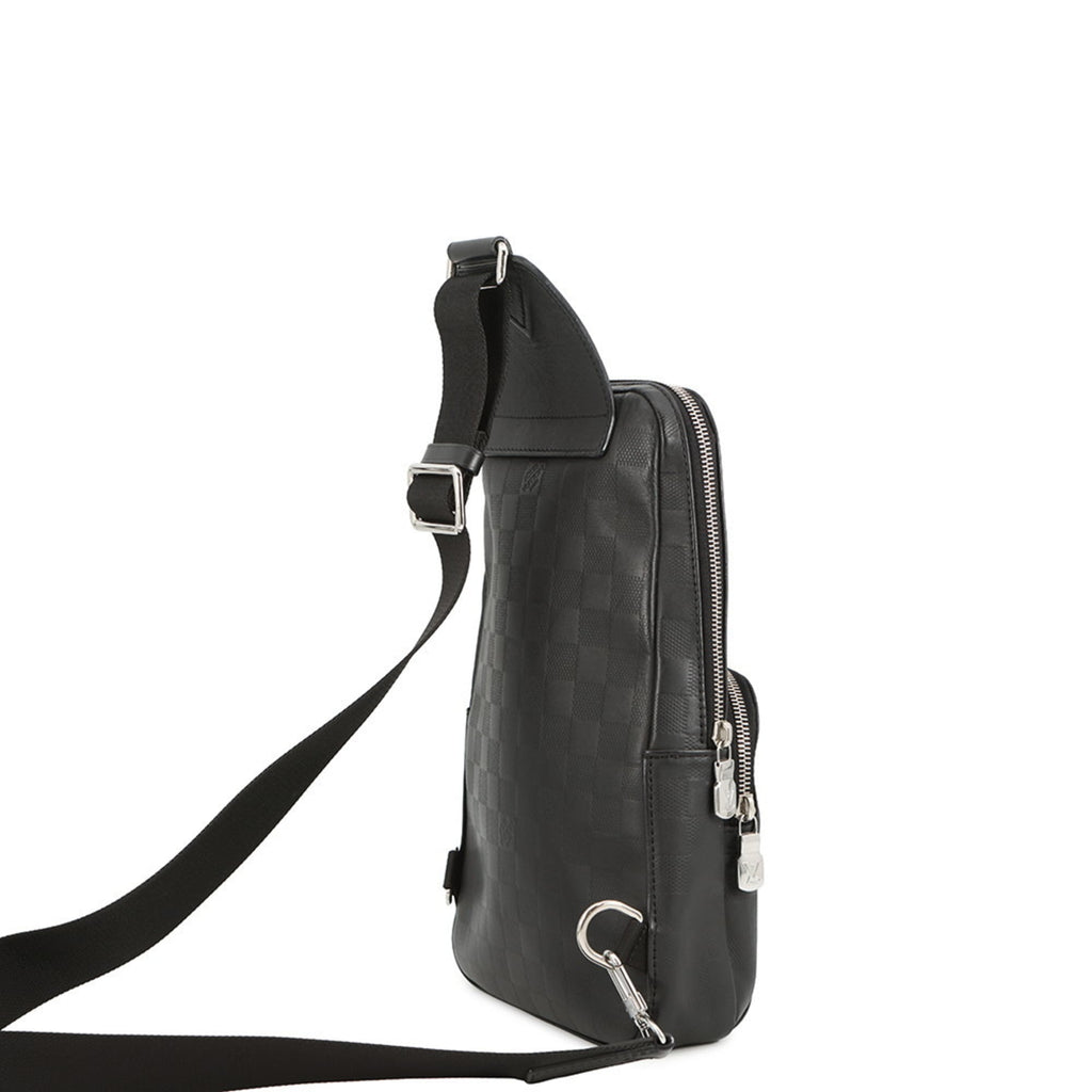Louis Vuitton Black Damier Canvas Infini Onyx Damier Infini Leather Sling Bag (Pre-Owned)