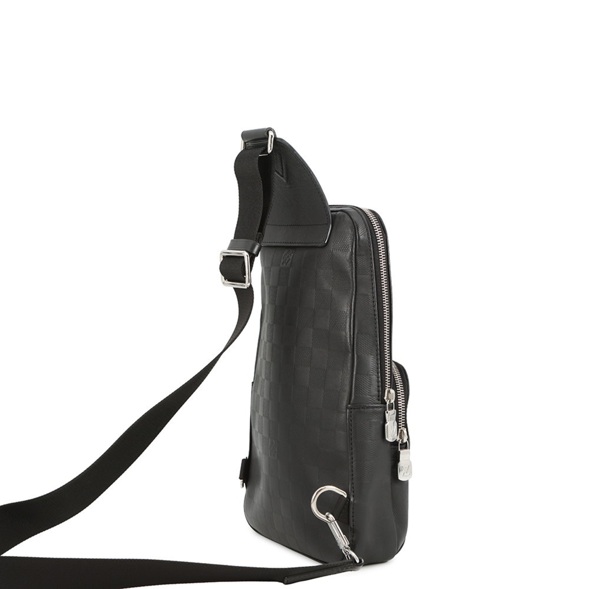 Louis Vuitton Black Damier Canvas Infini Onyx Damier Infini Leather Sling Bag (Pre-Owned)