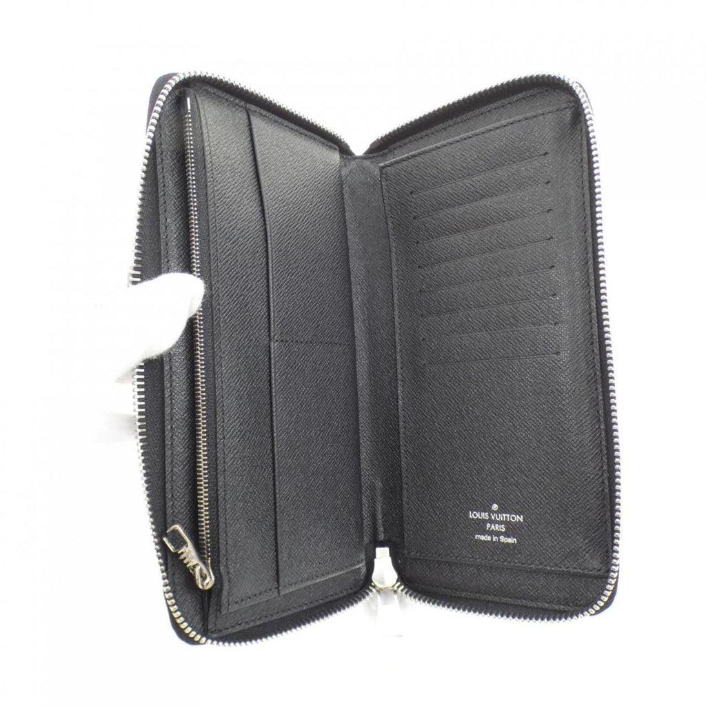 Louis Vuitton Graphite Coated Canvas Long Wallet (Bi-Fold) (Pre-Owned)