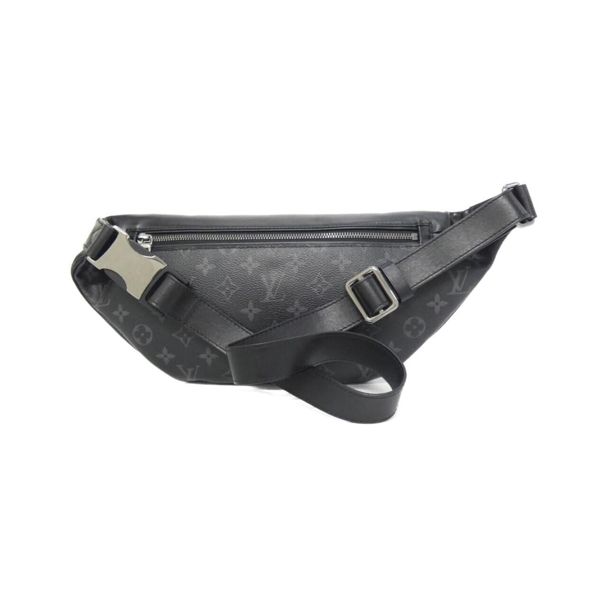 Louis Vuitton Monogram Eclipse Black Coated Canvas Shoulder Bag (Pre-Owned)