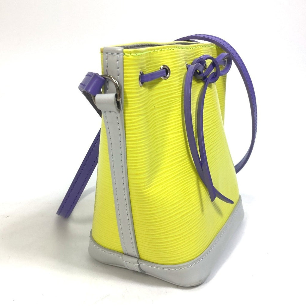 Louis Vuitton Epi Purple White Yellow Epi Leather Pochette Shoulder Bag (Pre-Owned)