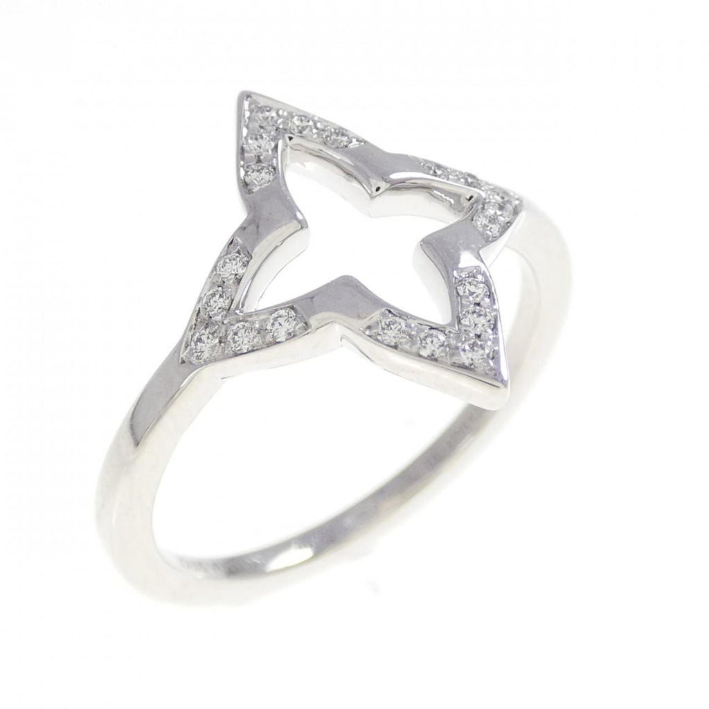Louis Vuitton White Gold (18K) Band Ring (Pre-Owned)