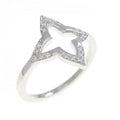 Louis Vuitton White Gold (18K) Band Ring (Pre-Owned)