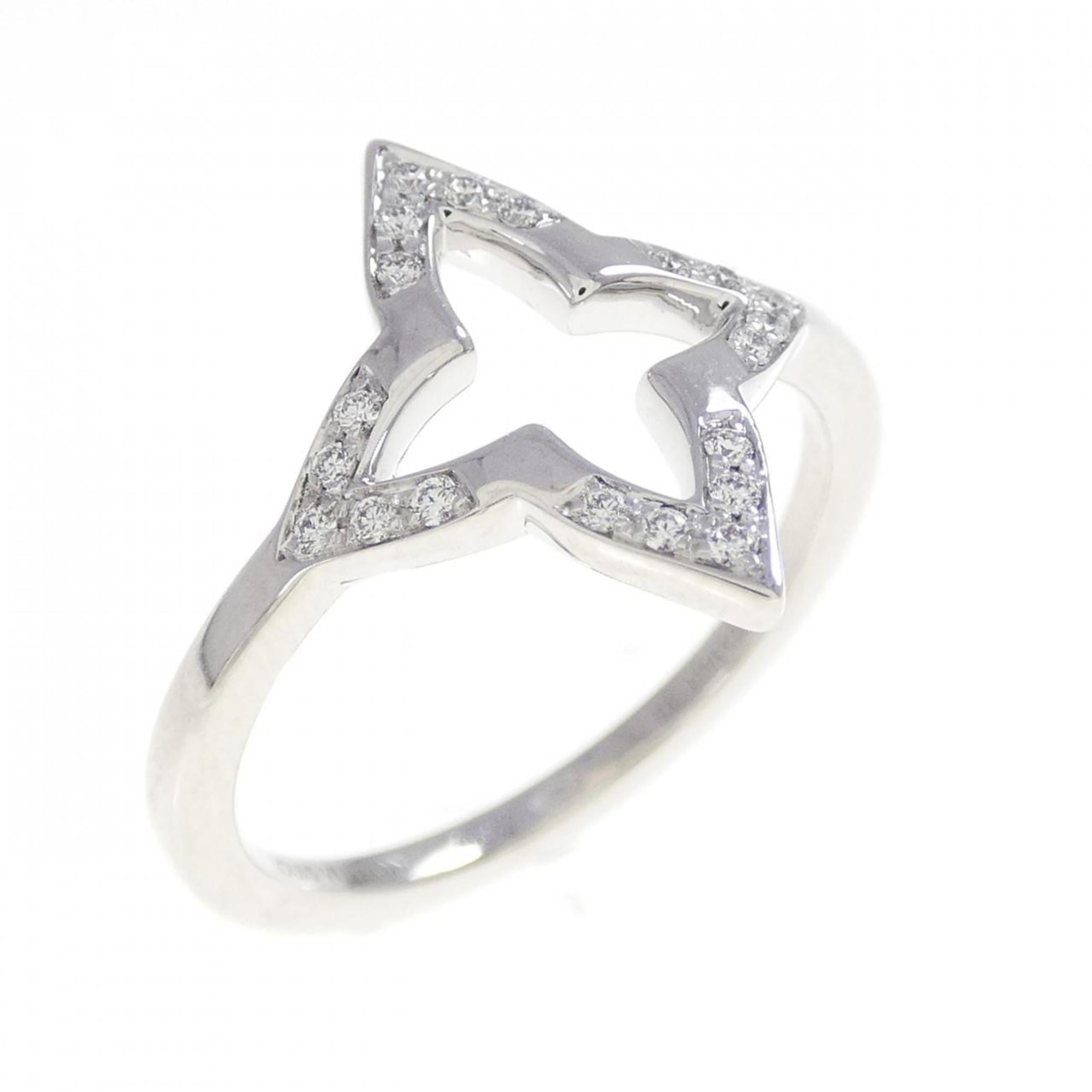 Louis Vuitton White Gold (18K) Band Ring (Pre-Owned)