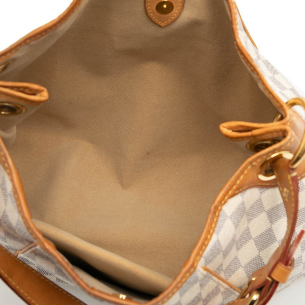 Louis Vuitton White Pvc Leather Shoulder Bag (Pre-Owned)