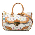 Louis Vuitton Blanc Multi-Color White Pvc Leather Handbag Shoulder Bag (Pre-Owned)