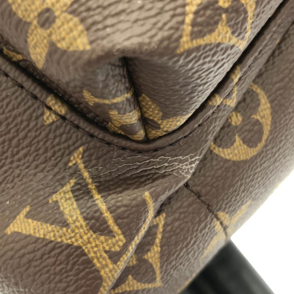 Louis Vuitton Marron Coated Canvas Backpack (Pre-Owned)