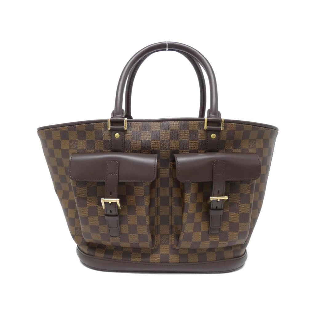 Louis Vuitton Brown Coated Canvas Handbag (Pre-Owned)