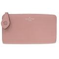 Louis Vuitton Magnolia Pink Leather Long Wallet (Bi-Fold) (Pre-Owned)