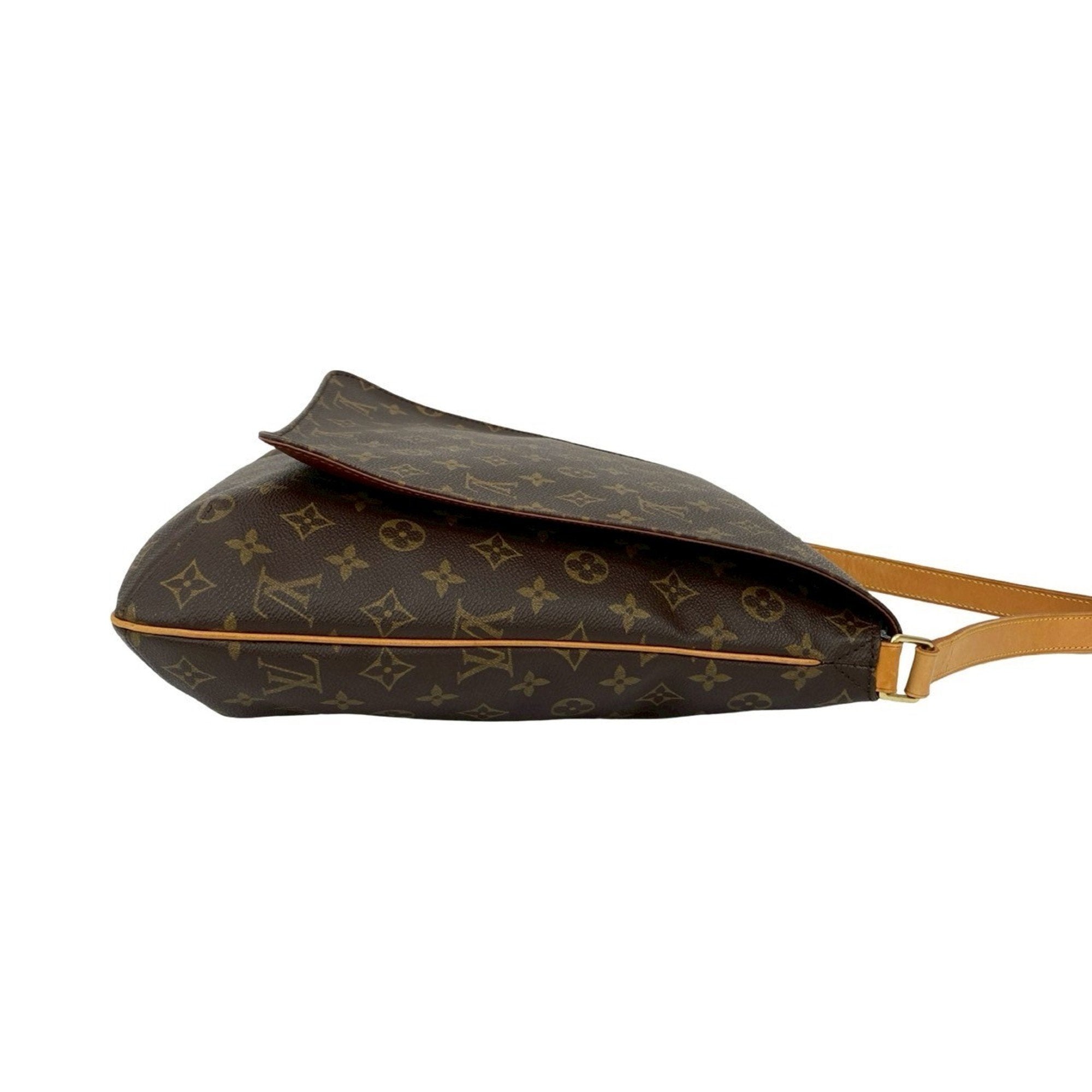 Louis Vuitton Brown Leather Pvc Pochette Shoulder Bag (Pre-Owned)