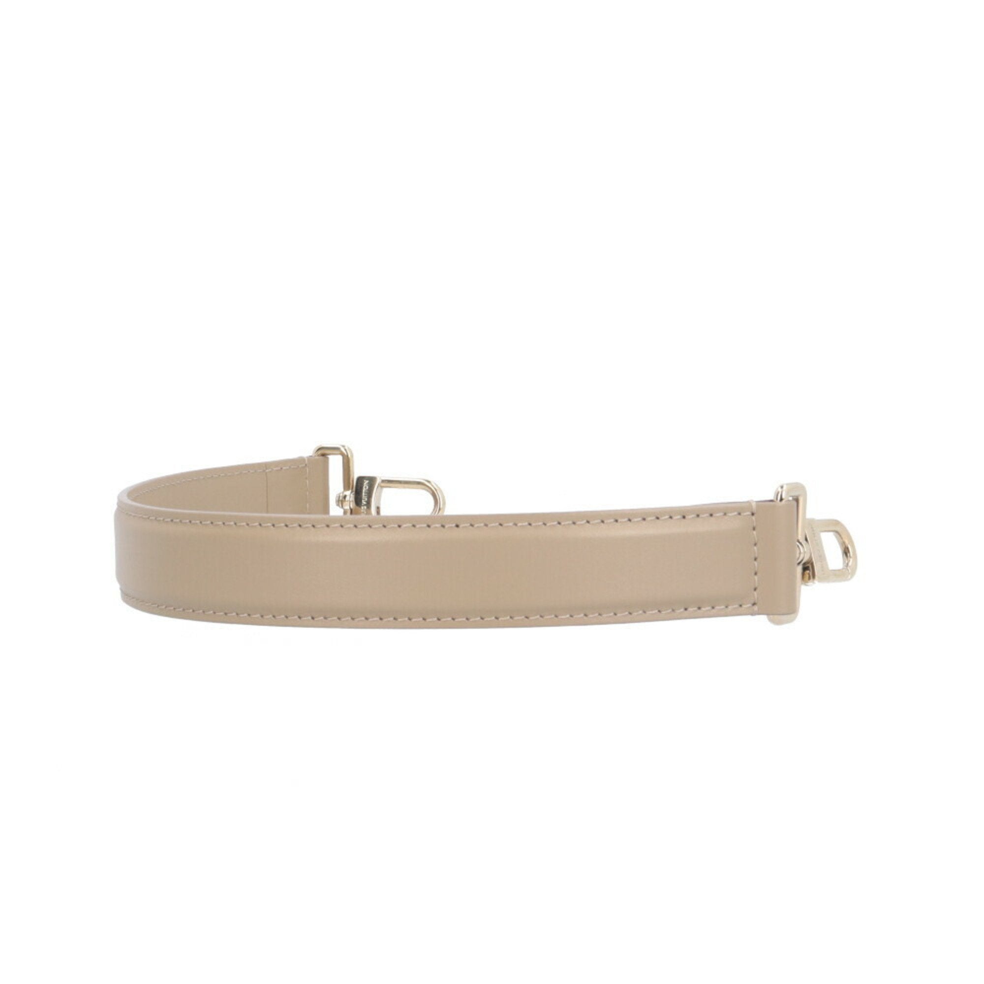 Louis Vuitton Beige Taupe Leather Shoulder Bag (Pre-Owned)