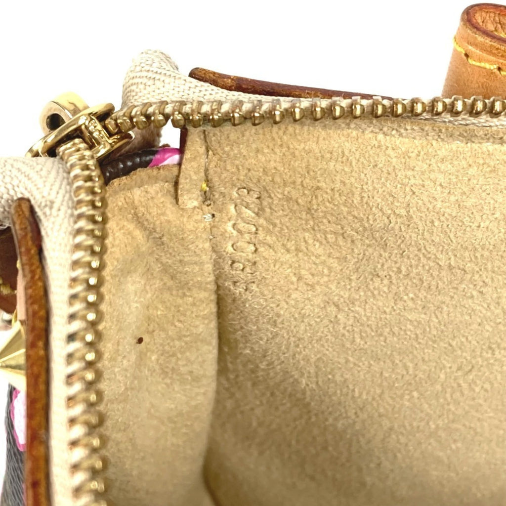 Louis Vuitton Monogram Cherry Blossom Brown Pink Monogram Handbag Shoulder Bag (Pre-Owned)