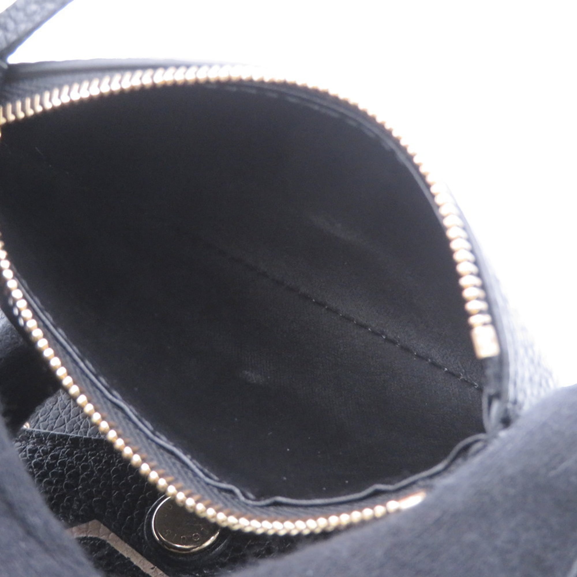Louis Vuitton Beige Bicolor Black Monogram Monogram Empreinte Wallet (Tri-Fold) (Pre-Owned)