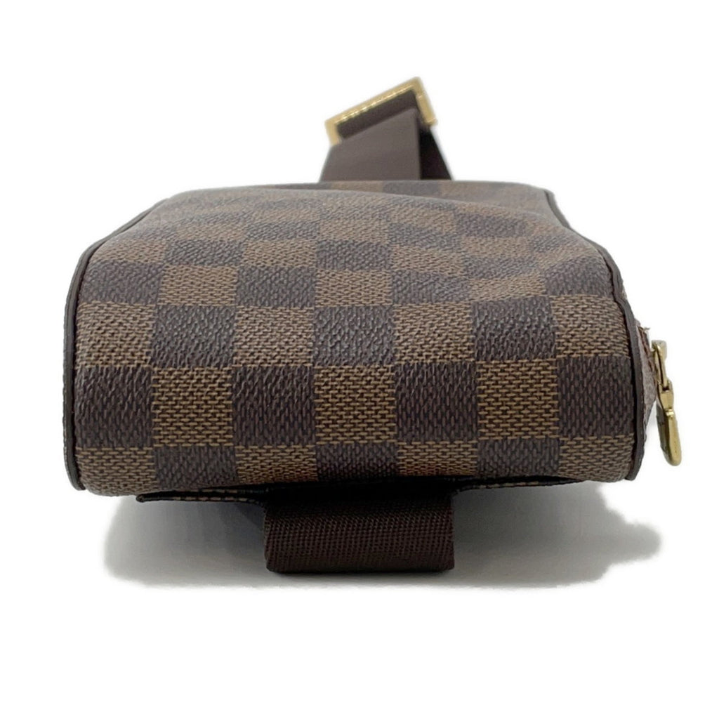 Louis Vuitton Damier Brown Damier Canvas Ebene Red Color Shoulder Bag Sling Bag (Pre-Owned)
