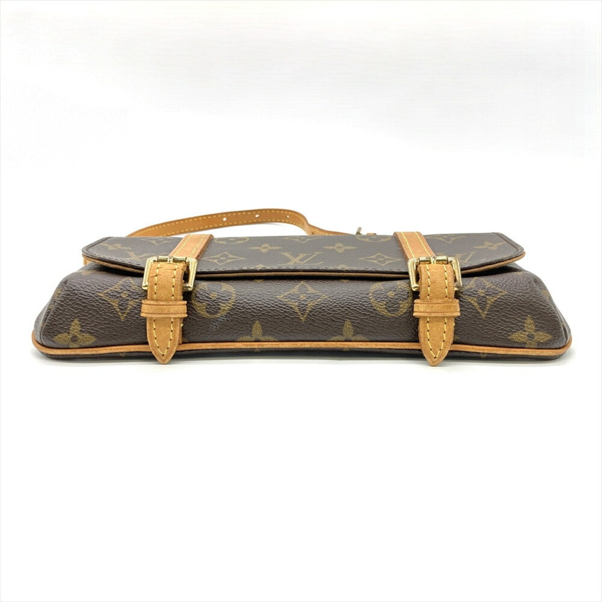 Louis Vuitton Monogram Brown Monogram Pochette Shoulder Bag (Pre-Owned)