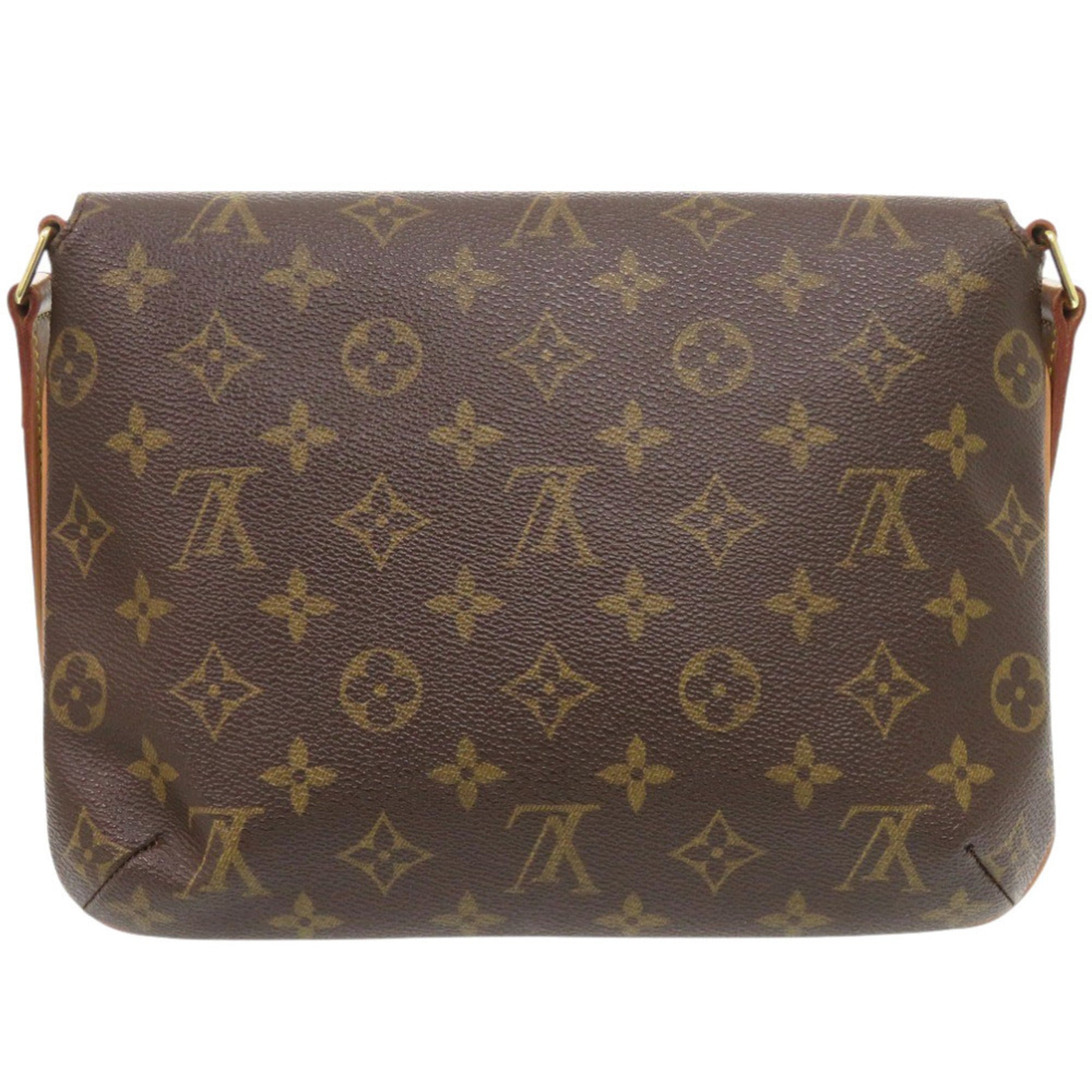 Louis Vuitton Brown Monogram Canvas Shoulder Bag (Pre-Owned)