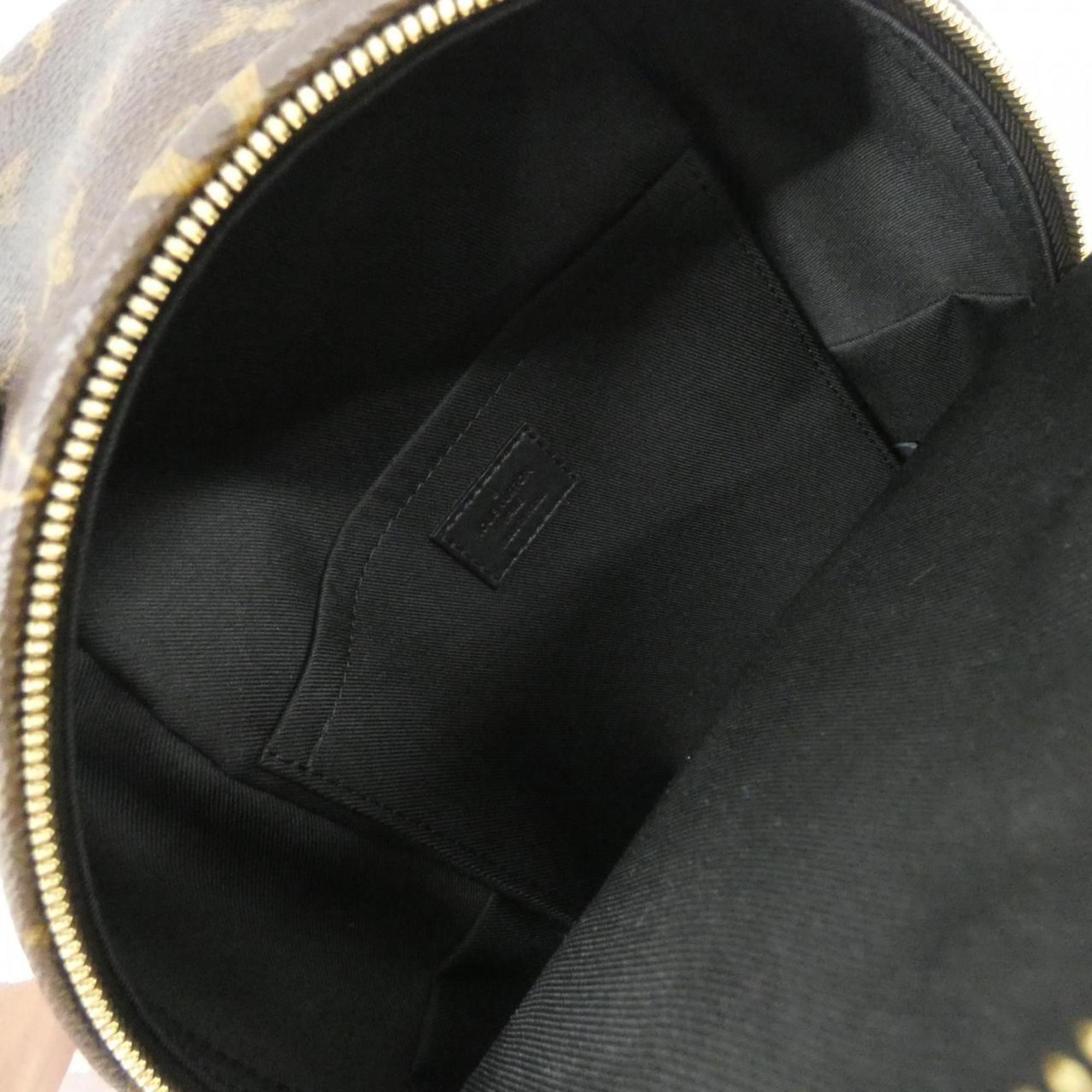 Louis Vuitton Marron Coated Canvas Backpack (Pre-Owned)