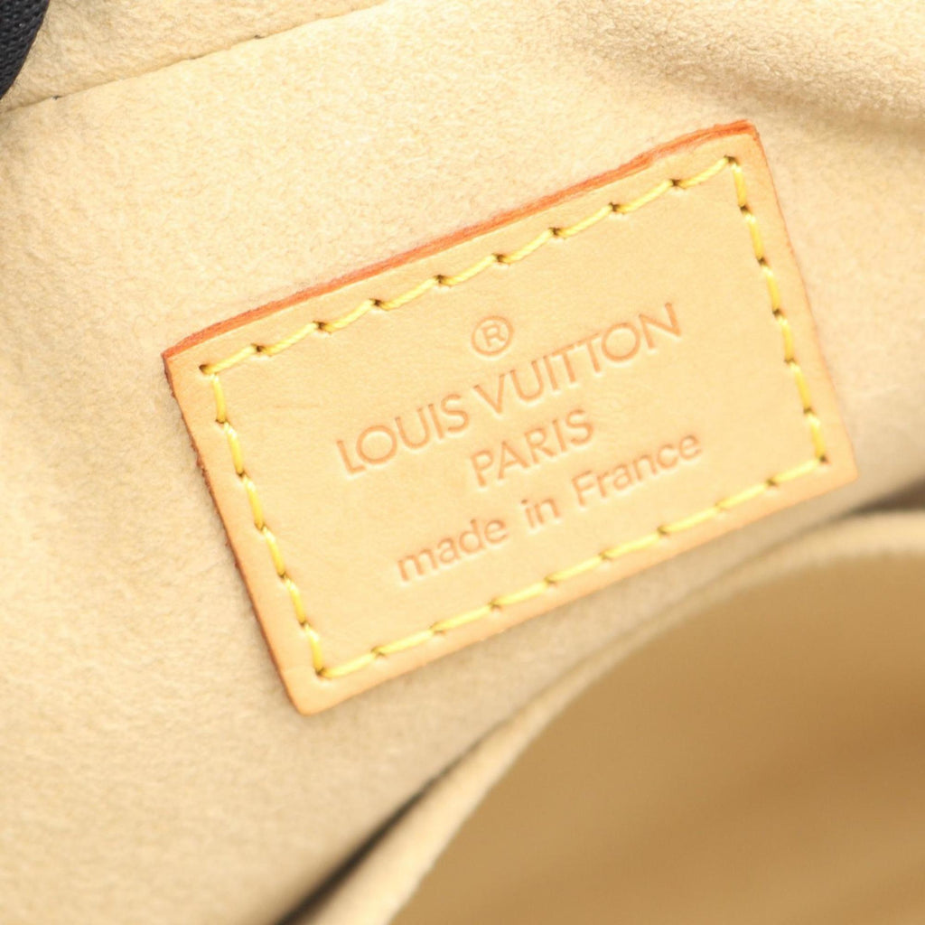 Louis Vuitton Brown Coated Canvas Leather Handbag (Pre-Owned)