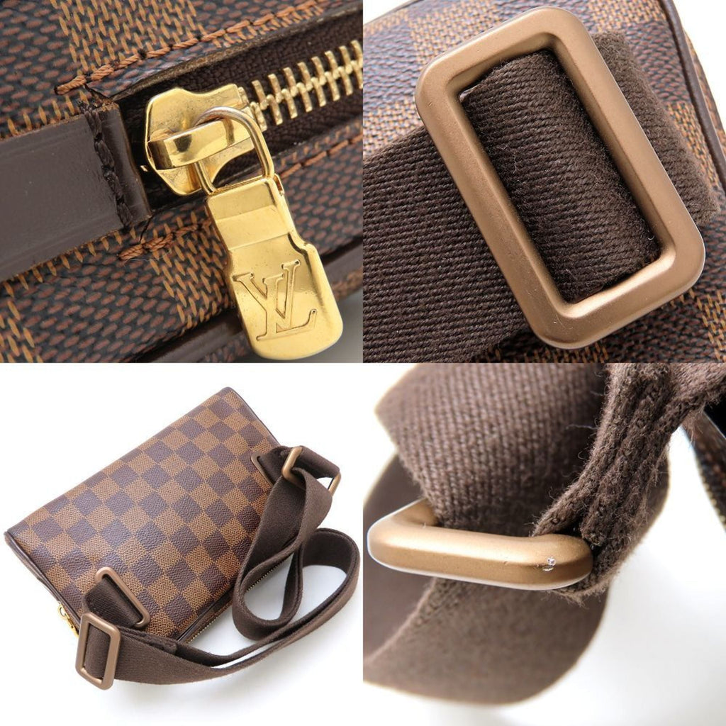 Louis Vuitton Damier Canvas Ebene Canvas Sling Bag (Pre-Owned)