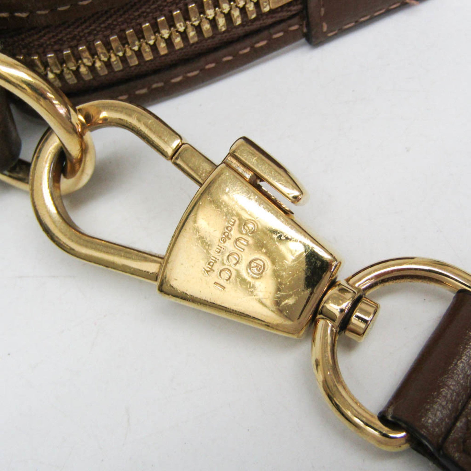 Interlocking G Patch Wristlet Messenger Bag GG Coated Canvas Small