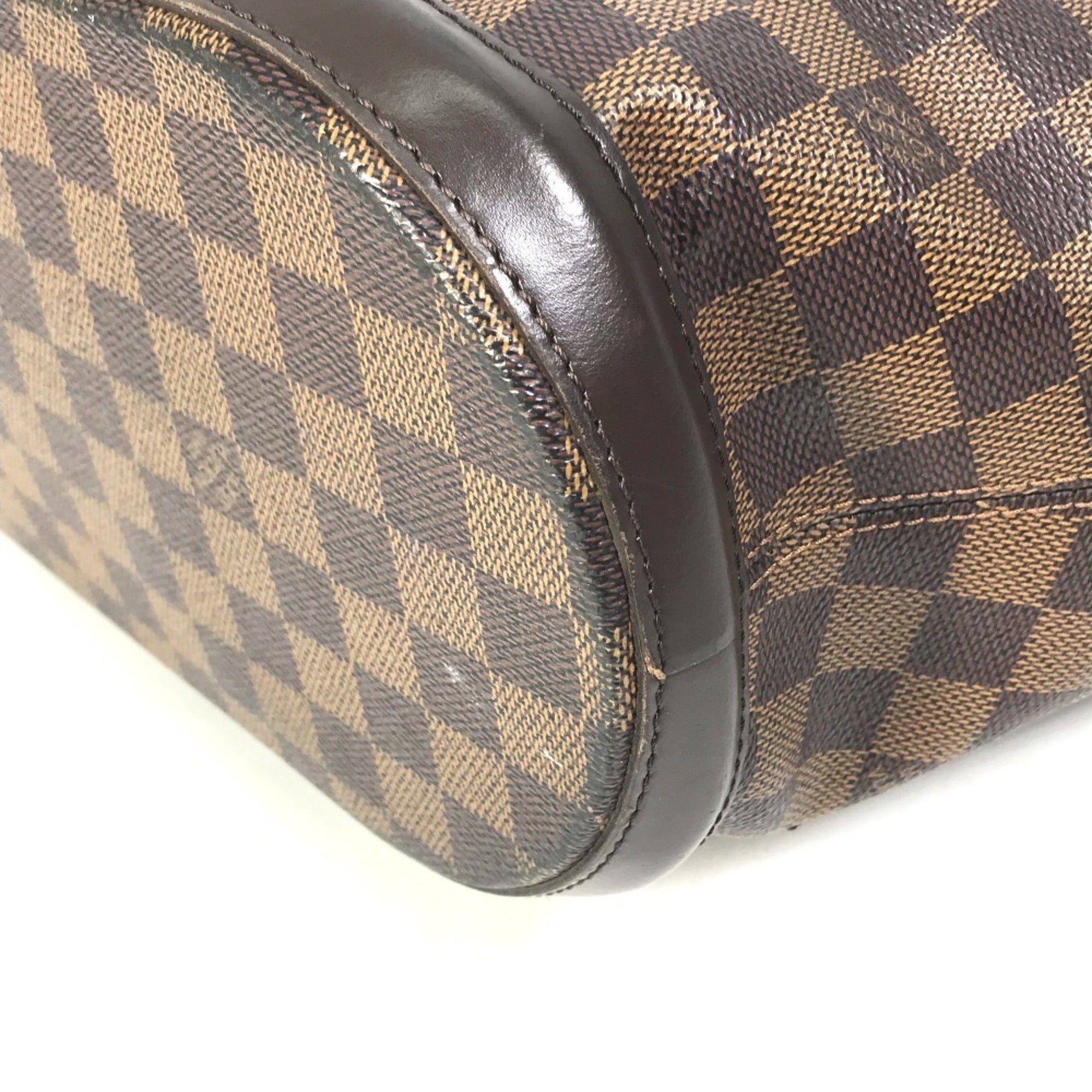 Louis Vuitton Damier Brown Ebene Damier Canvas Shoulder Bag Tote Bag (Pre-Owned)