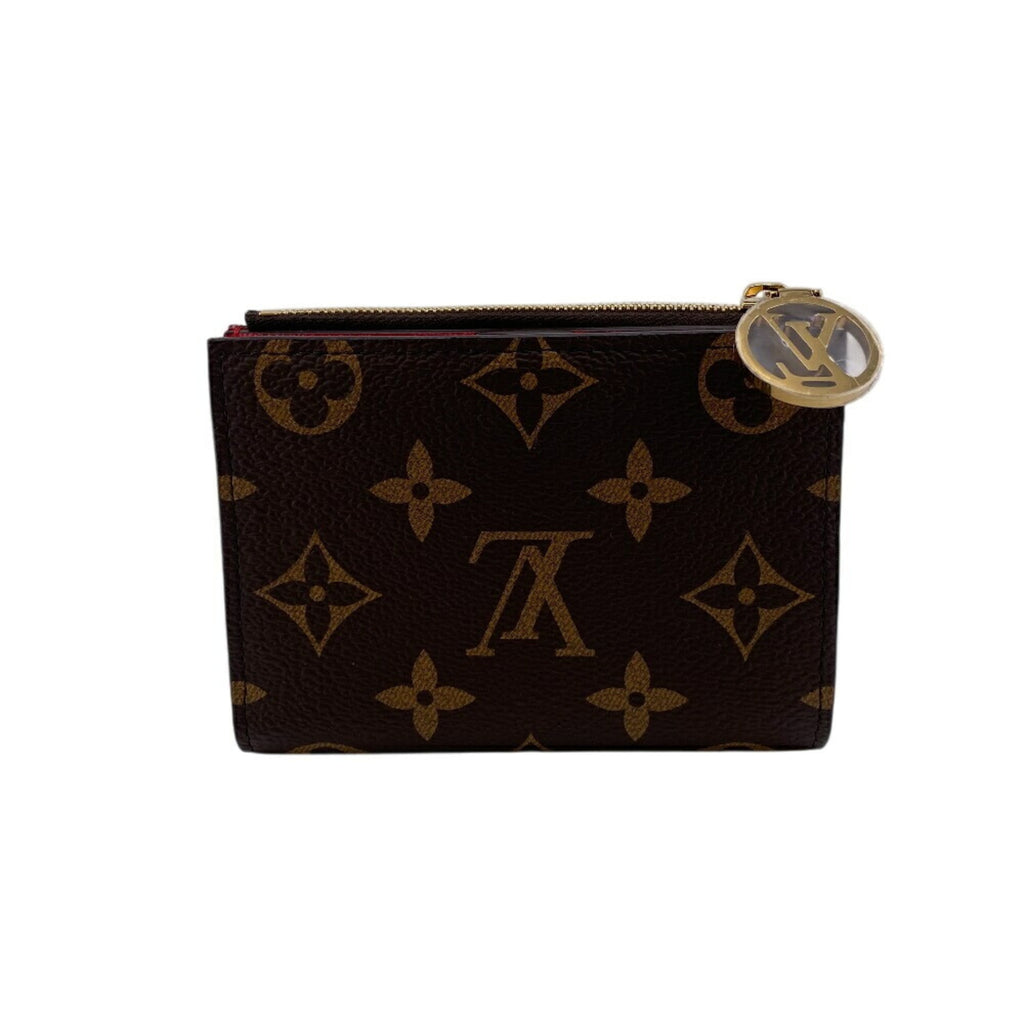Louis Vuitton Brown Leather Wallet (Bi-Fold) (Pre-Owned)