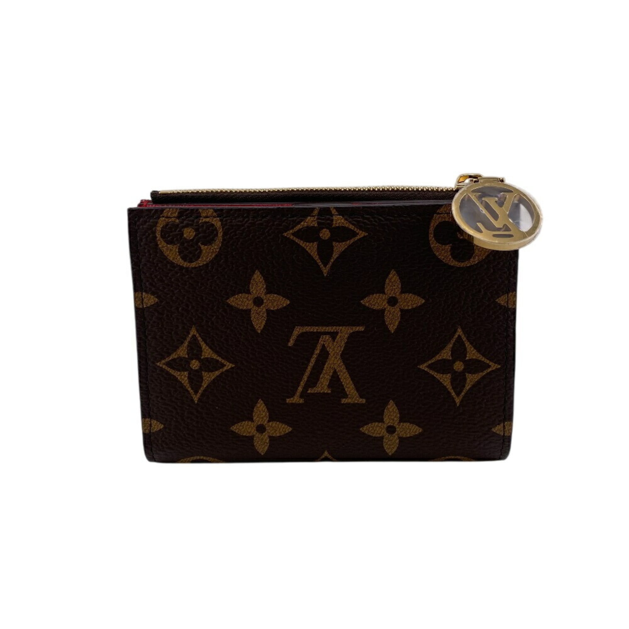 Louis Vuitton Brown Leather Wallet (Bi-Fold) (Pre-Owned)