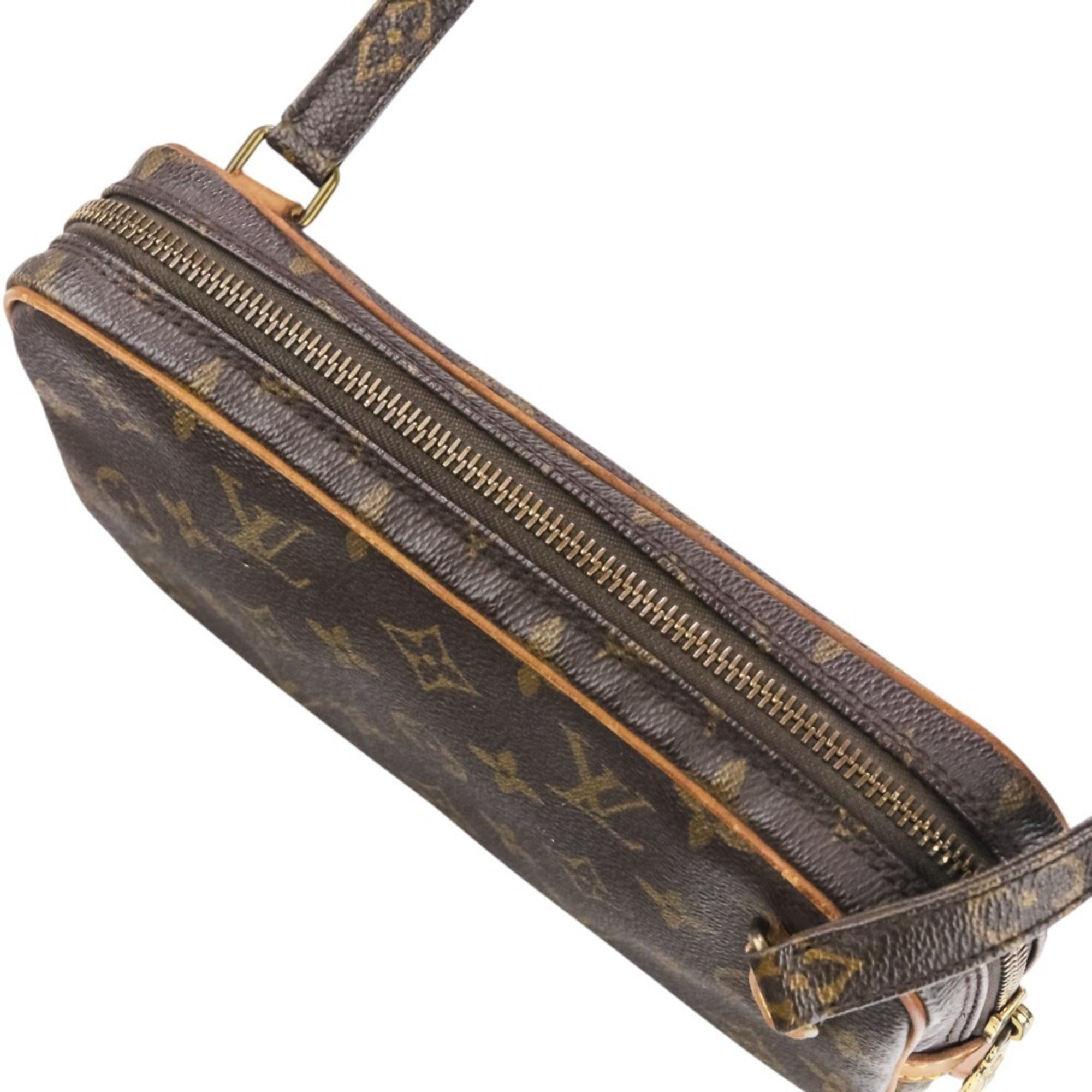 Louis Vuitton Brown Pochette (Pre-Owned)