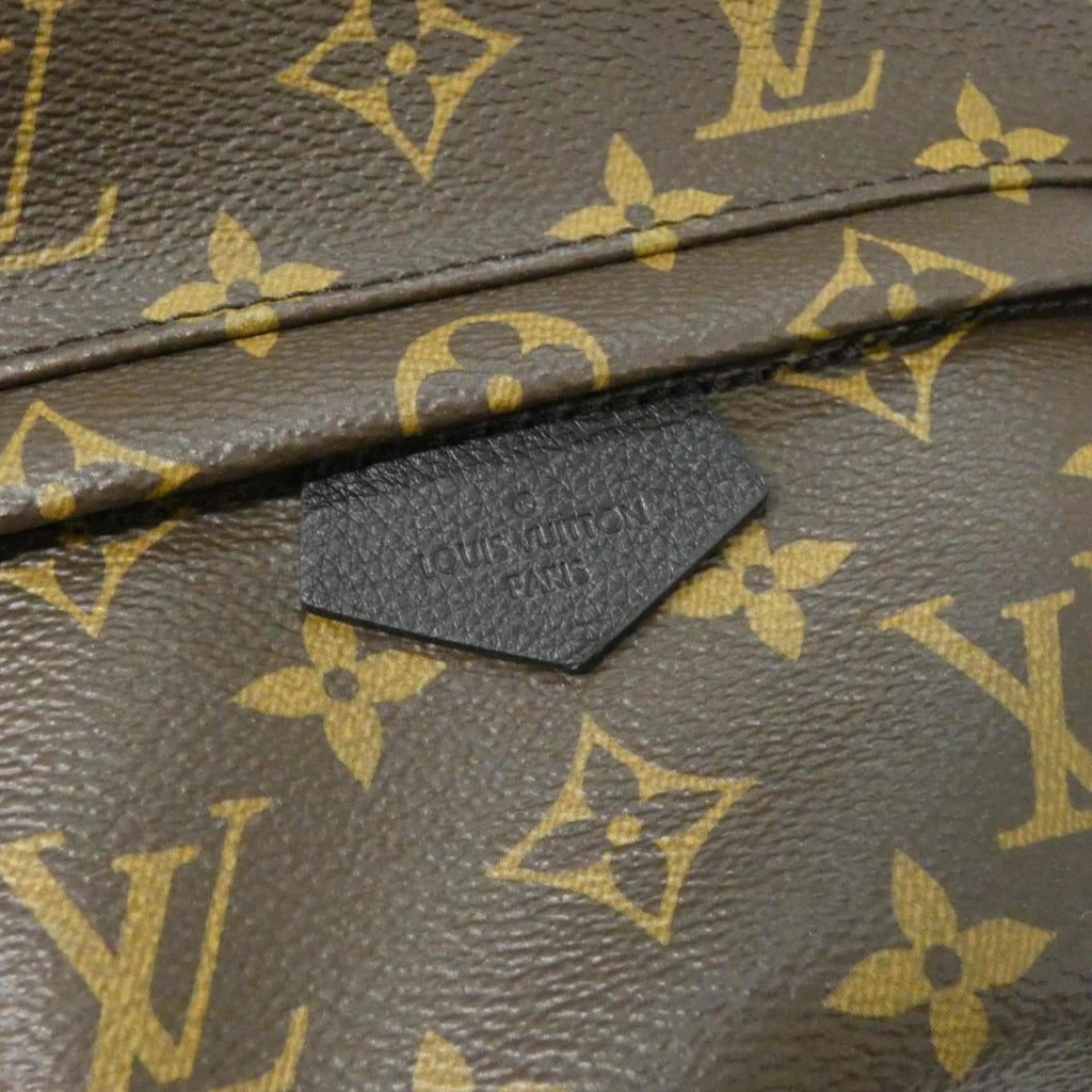 Louis Vuitton Brown Coated Canvas Backpack (Pre-Owned)