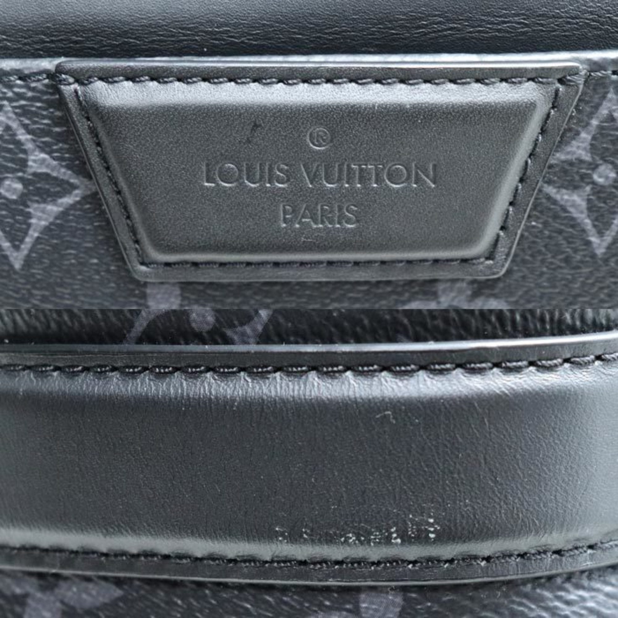 Louis Vuitton Black Monogram Eclipse Monogram Eclipse Backpack (Pre-Owned)