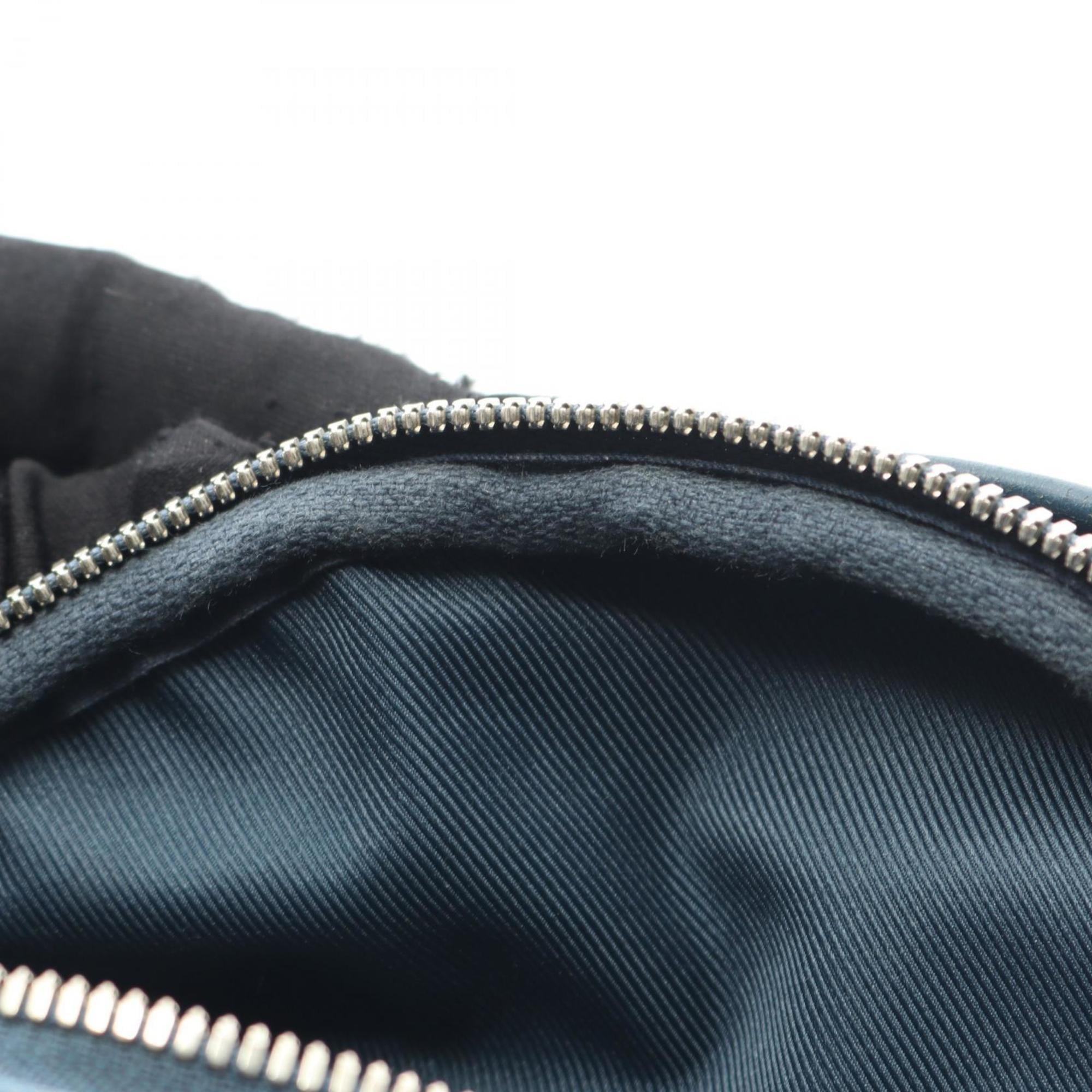 Louis Vuitton Blue Pvc Leather Fanny Pack (Pre-Owned)
