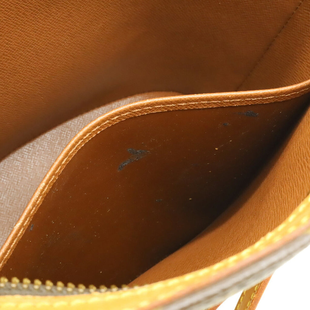 Louis Vuitton Brown Monogram Canvas Shoulder Bag (Pre-Owned)