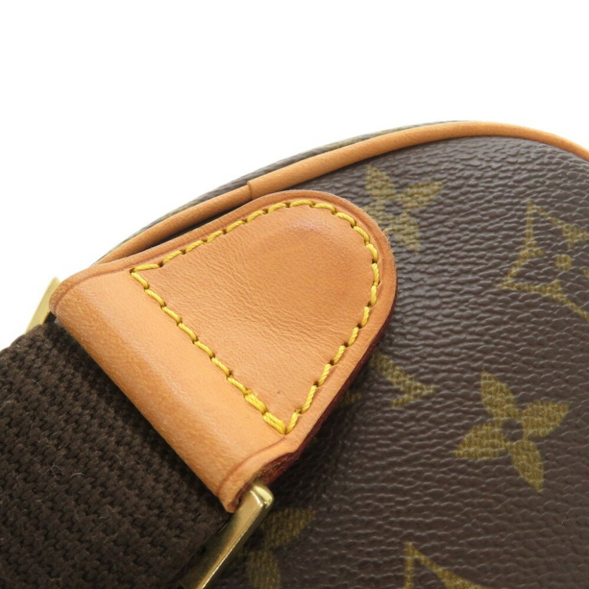 Louis Vuitton Brown Monogram Pochette Sling Bag (Pre-Owned)