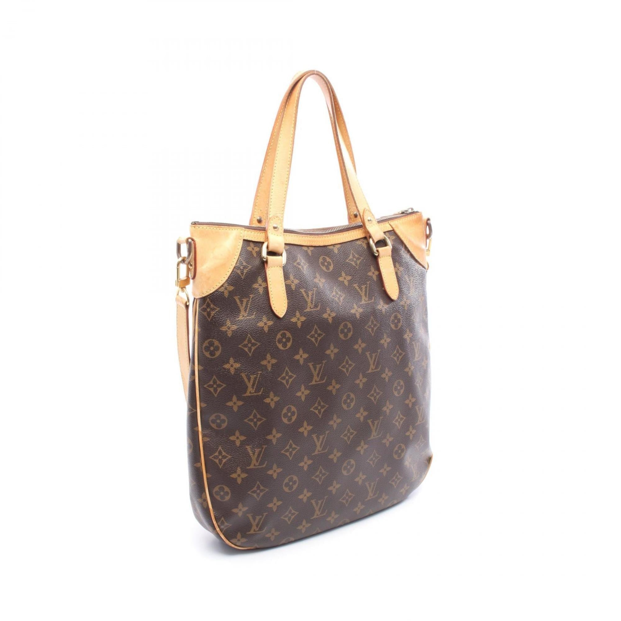Louis Vuitton Brown Monogram Coated Canvas Handbag (Pre-Owned)
