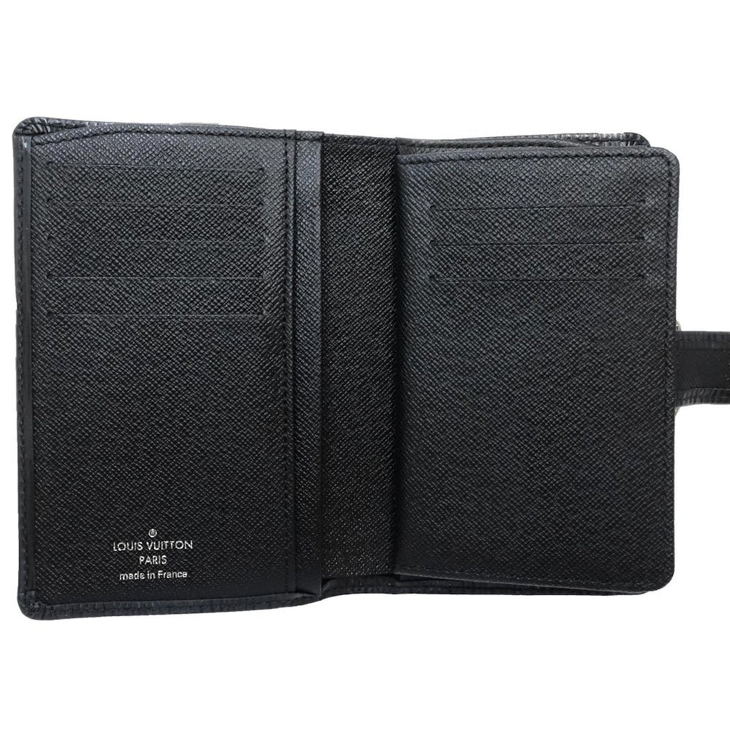 Louis Vuitton Epi Noir Leather Wallet (Bi-Fold) (Pre-Owned)