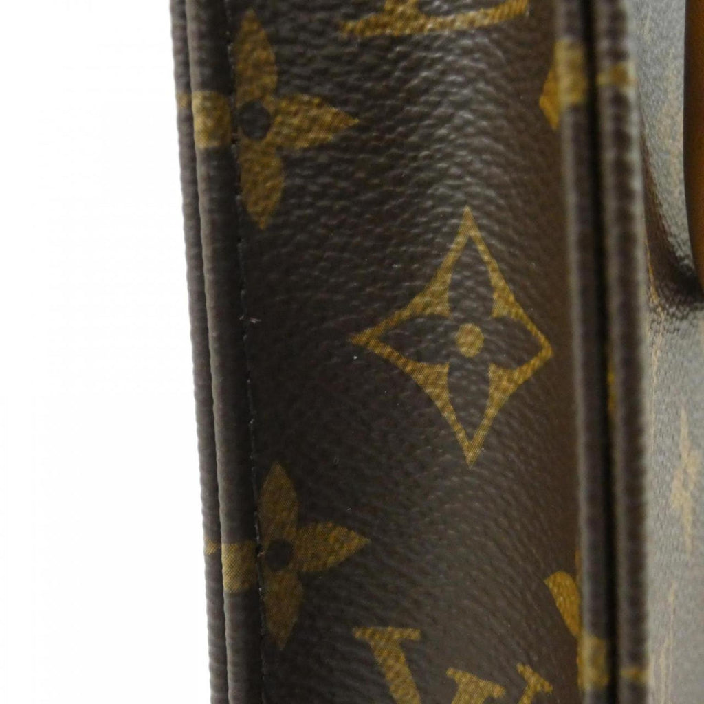 Louis Vuitton Monogram Marron Coated Canvas Handbag (Pre-Owned)