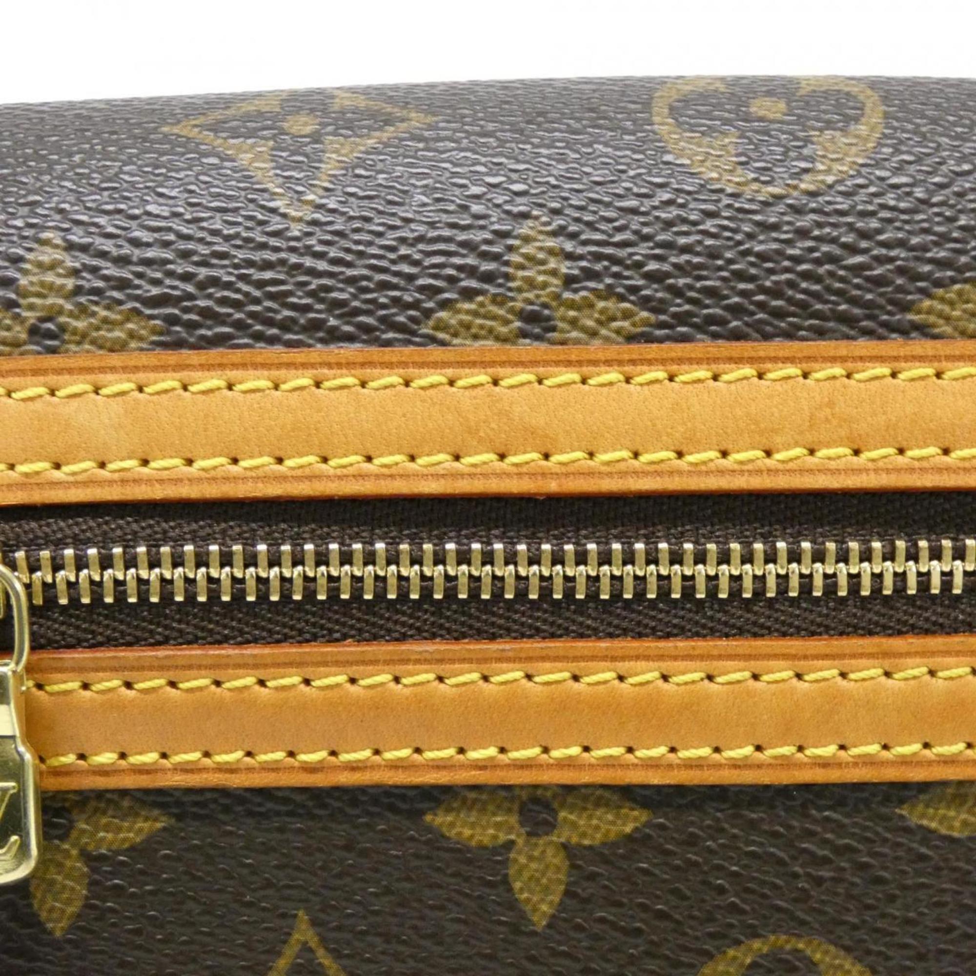 Louis Vuitton Brown Coated Canvas Shoulder Bag (Pre-Owned)
